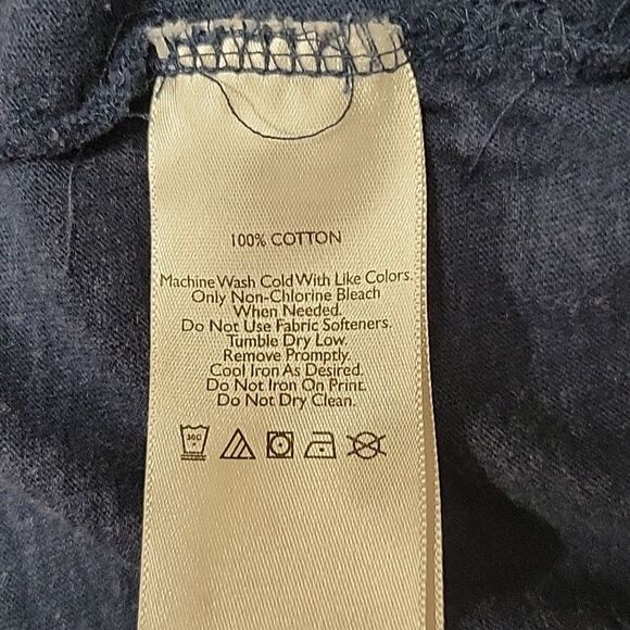 EDDIE BAUER OUTDOOR OUTFITTER MENS 1/4 2 BUTTON TOP TEE SIZE MEDIUM - Picture 5 of 6